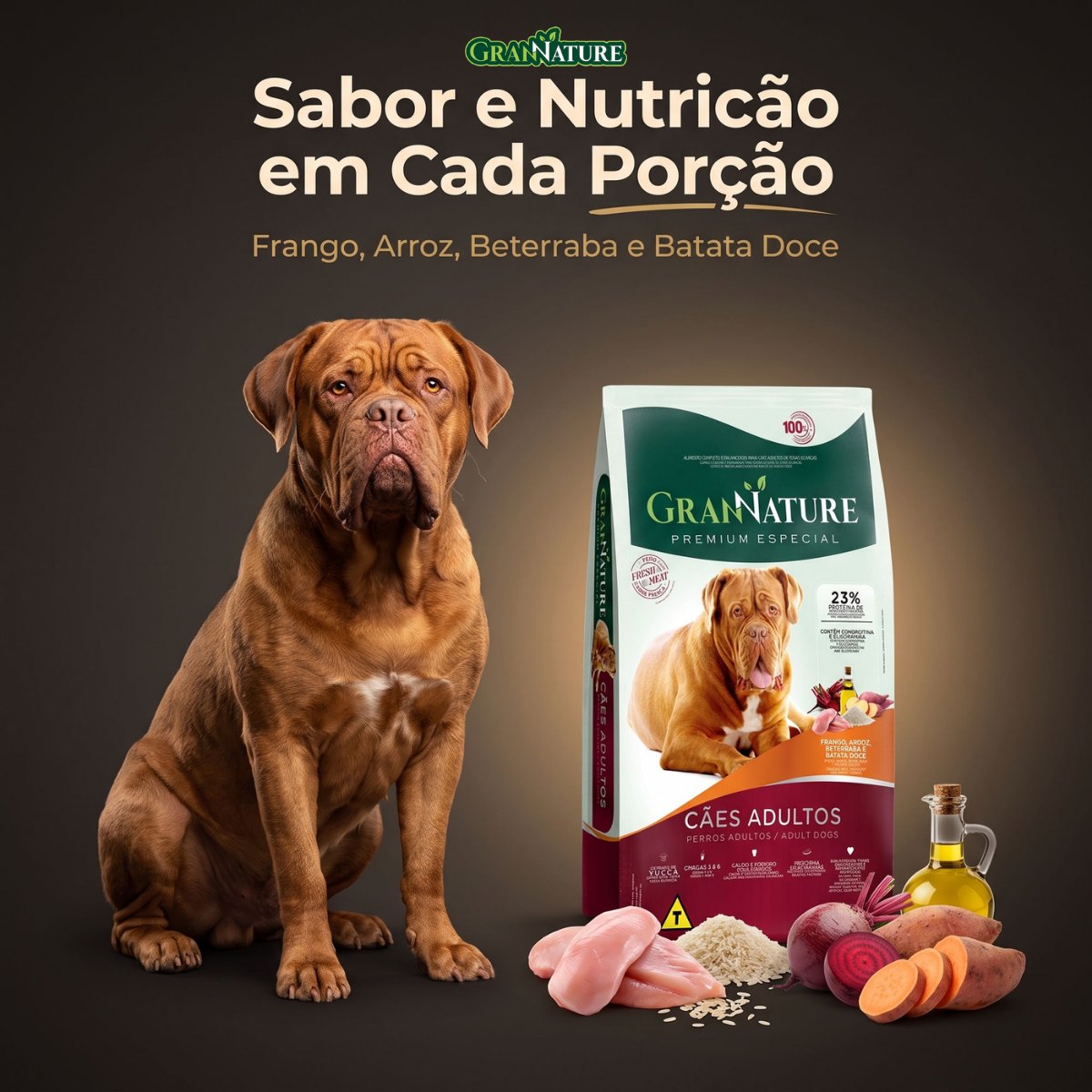 Ração Grannature Cães Adultos