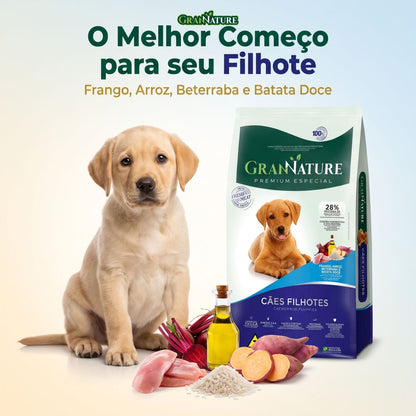 Ração Grannature Cães Filhotes