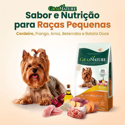Ração Grannature Cães Pequenas Raças