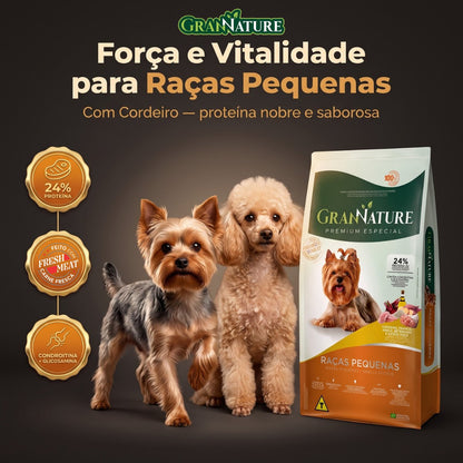 Ração Grannature Cães Pequenas Raças