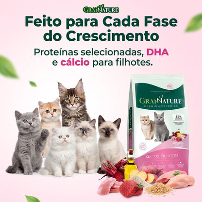 Ração Grannature Gatos Filhotes