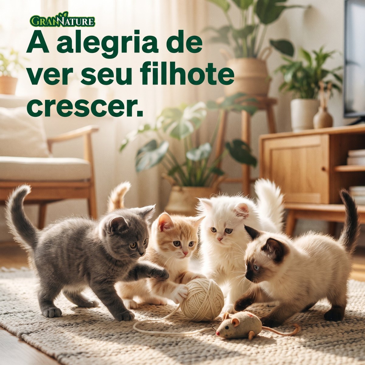 Ração Grannature Gatos Filhotes