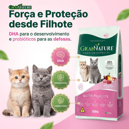 Ração Grannature Gatos Filhotes