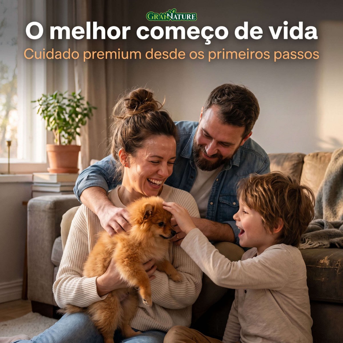 Ração Grannature Supremo Cães Filhotes Pequenas Raças