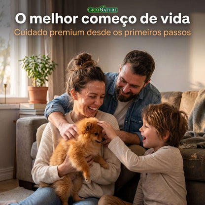 Ração Grannature Supremo Cães Filhotes Pequenas Raças
