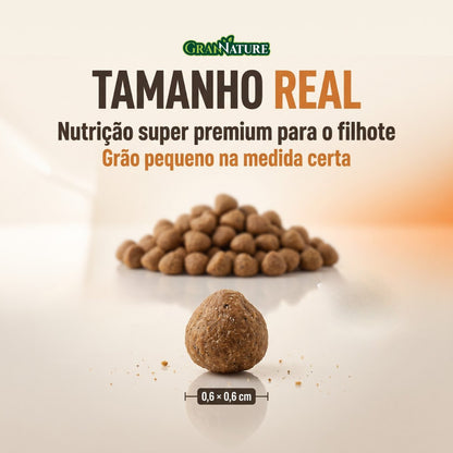 Ração Grannature Supremo Cães Filhotes Pequenas Raças