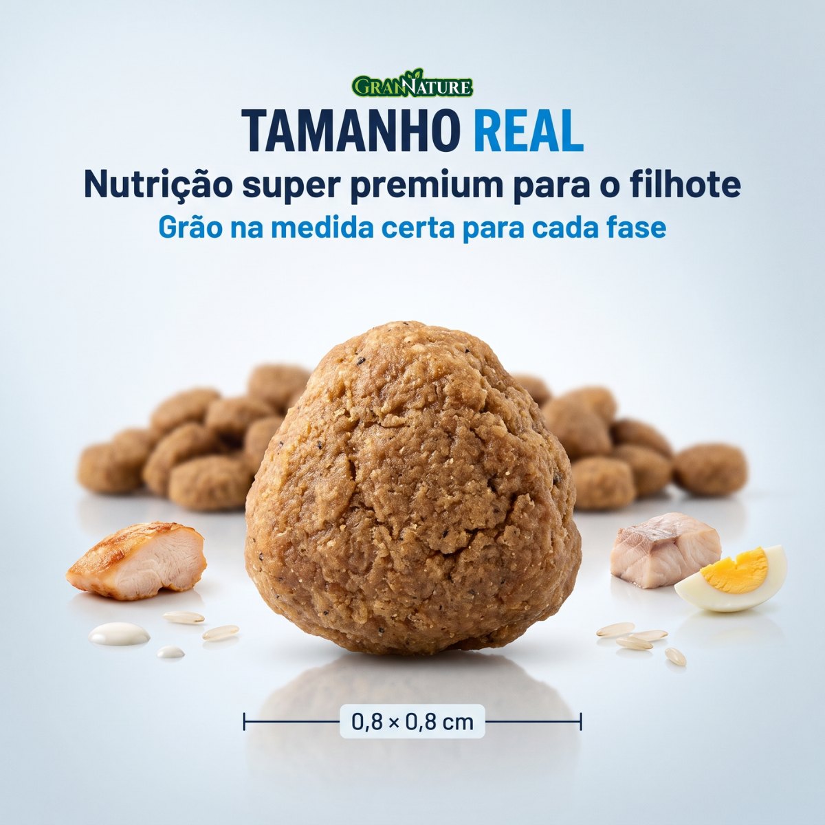 Ração Grannature Supremo Cães Filhotes Raças Médias e Grandes