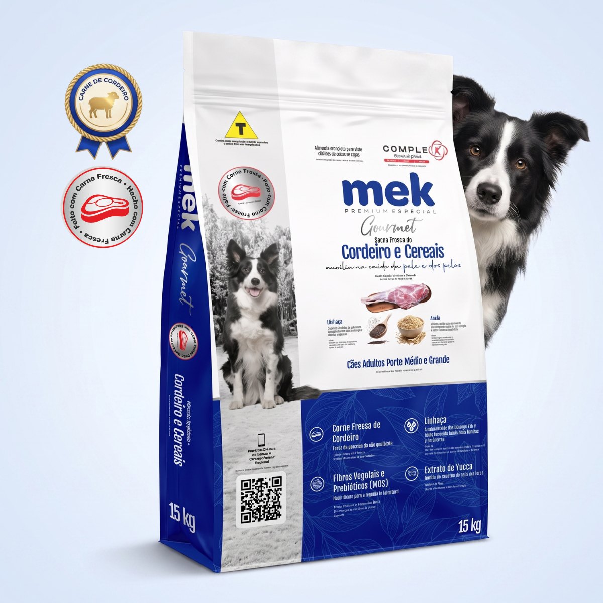 Ração Mek para Cães Adultos 15 kg