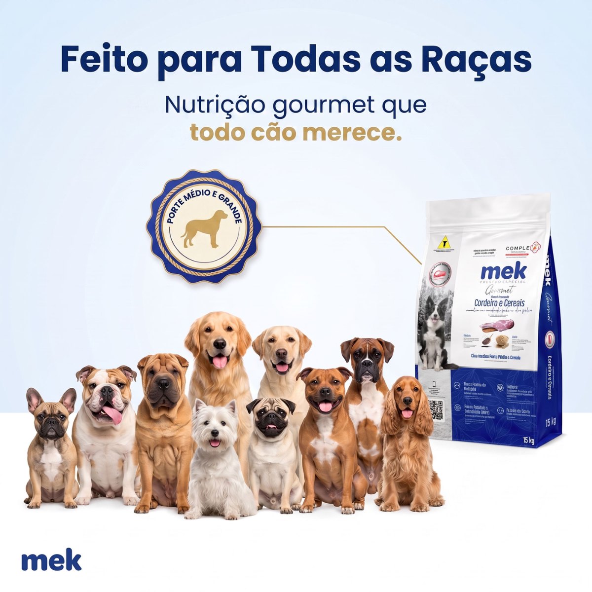 Ração Mek para Cães Adultos